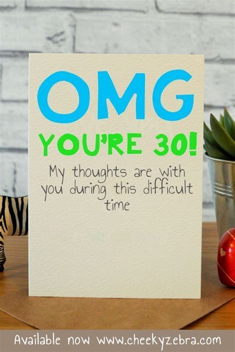 omg 30 30th birthday cards funny 30th birthday cards birthday cards for men