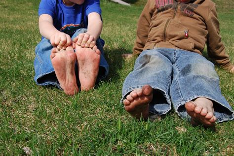 Find the perfect dirty feet boy stock photo. Grin & Bear It: Finding the quiet lately