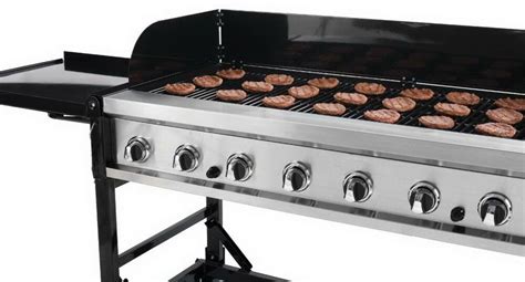 This bbq gas grill was definitely designed with aesthetics in mind, as well as power. Huge 8 Burner Gas BBQ Grill Large Event Propane LP ...