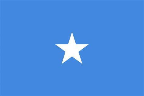 Which Country Has A Light Blue Flag With One White Star In The Middle
