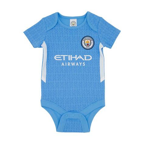Manchester City Baby Bodysuits 2 Pack Official Man City Store