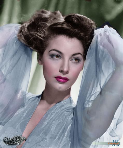 Ava Gardner Colorized From A 1951 Photo Rcolorization