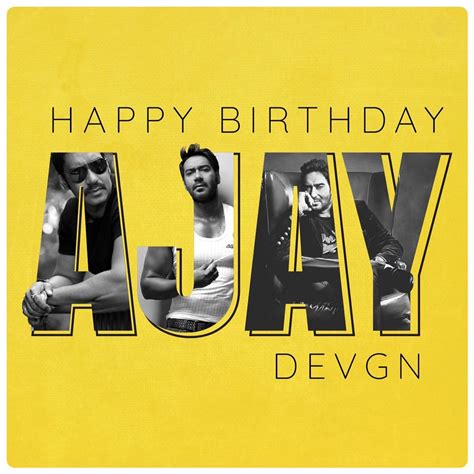 Happy Birthday Ajay Devgan Whatsapp Status Video Download