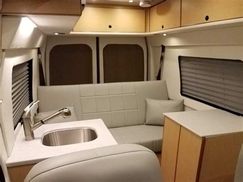 63 Ford Transit Camper Van Conversion 4 Captain Seats Couch