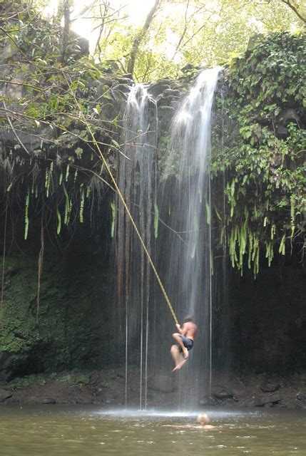 Maui Twin Falls Rope Swing Pam Flickr