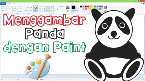 36 Cara Menggambar Hewan Panda