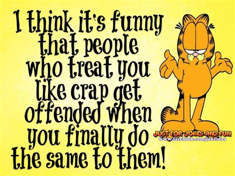 I Think Its Funny When Garfield Quotes Funny Cartoon Quotes