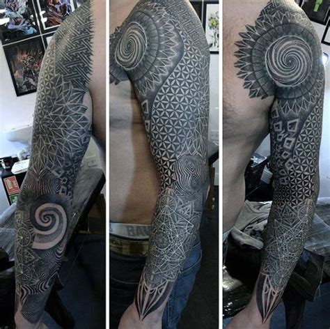 100 Dotwork Tattoo Designs For Men Intricate Pattern Ink Ideas In