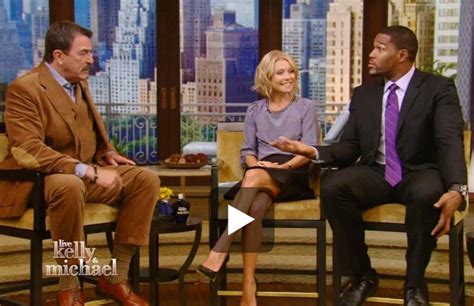 Tom Selleck Pic Homepage Live With Kelly And Ryan Tom Selleck