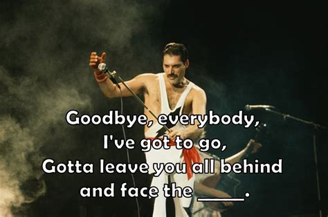 👑 Can You Complete The Lyrics Of ‘bohemian Rhapsody