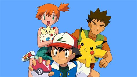 Pokemon Characters Ash Misty And Brock