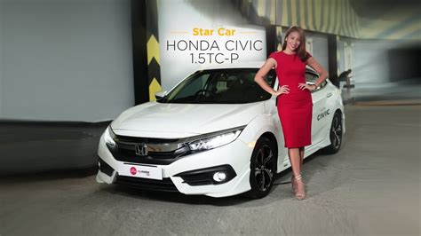 The sleek civic sedan is packed with the latest technology and safety features. MyMotor Star Car - Honda Civic 1.5 TC-P - YouTube