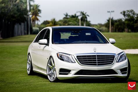 High End White Mercedes S Class With Aftermarket Parts Mercedes Auto