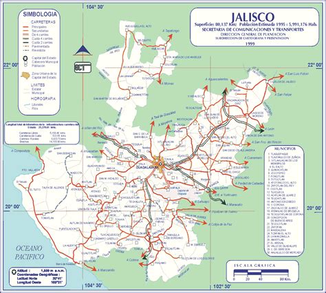 Álbumes 102 Foto Mapa De Jalisco Con División Política Actualizar