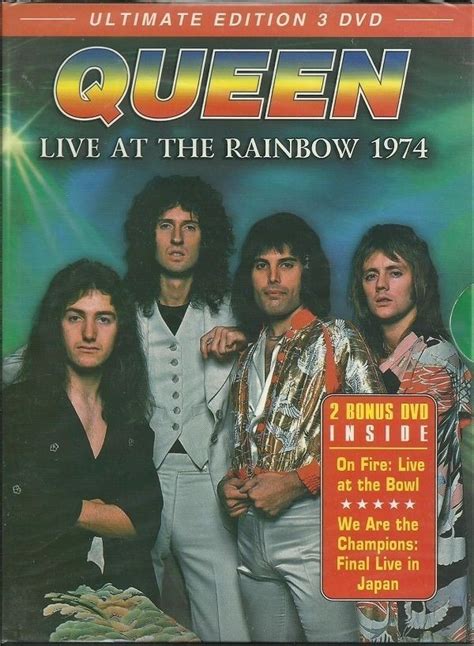 Dvd Triplo Original Queen Live At The Rainbow 1974 Bonus R 12000