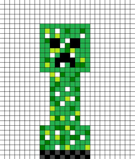 Pixel Art Minecraft Creeper 31 Idées Et Designs Pour Vous Inspirer
