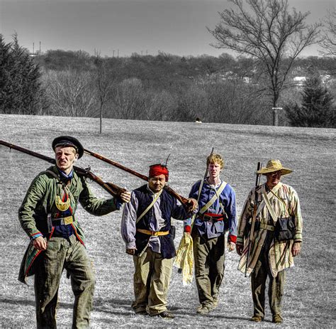 Union Militia Civil War Photograph By John Straton