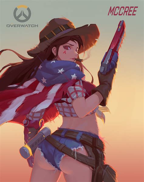 Cassidy And American Cassidy Overwatch And 1 More Drawn By Chenhg