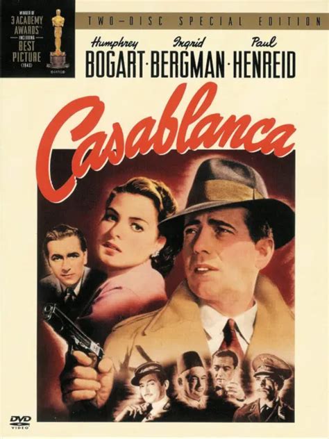 Casablanca Ingrid Bergman Humphrey Bogart Special Edition Disc