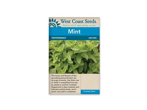 Mint Peppermint West Coast Seeds