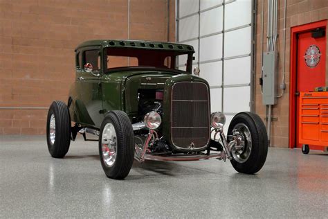Strong And Fast Ford Model A Window Coupe Hot Rod For Sale