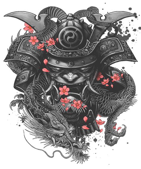 Samurai Warrior Japanese Bushido Knight T Shirt And Accessories Art Print