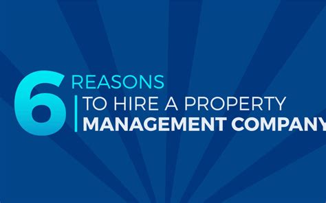 6 Reasons To Hire A Property Management Company Txre Properties