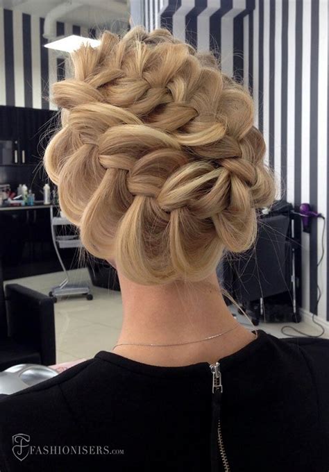 Pretty Braided Hairstyles For Prom Braided Prom Hair