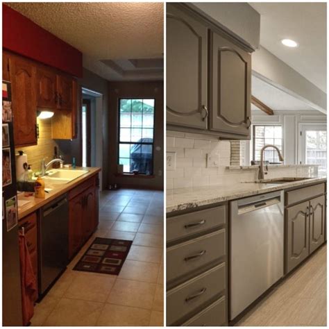 This is a project that can be accomplished in a the idea of painting kitchen cabinets first came around at our old house in alberta but i was too scared. A 1970's Kitchen Reimagined | DFW Improved