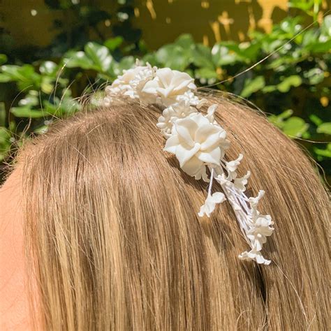 Bridal White Floral Headband Modes Nz