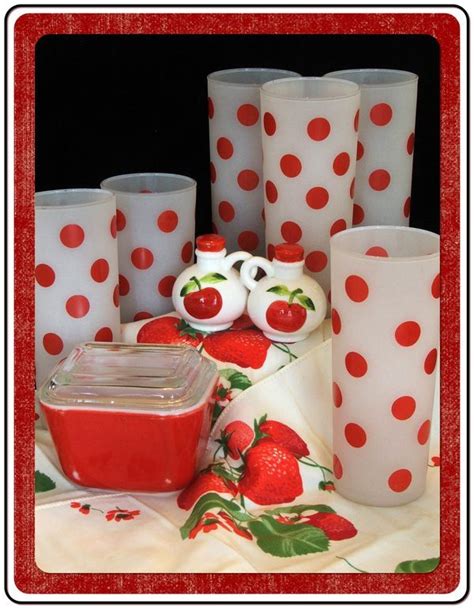 C Dianne Zweig Kitsch N Stuff Red And White Kitchen Collectibles