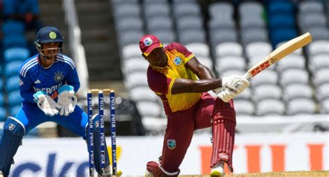 Wi Vs Ind Second T20i Live Score Updated Scorecard Playing Xis Match