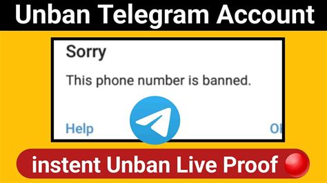 How To Unban Telegram Number Telegram Number Banned Solution This