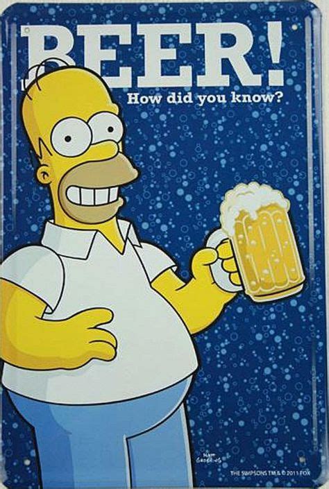 Desenho Simpsons Cerveja Les Simpsons Poster De Cerve