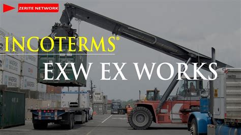 Incoterms® Ex Works Exw Youtube