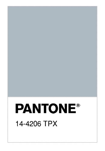 Colore Pantone 14 4206 Tpx Pearl Blue Numerosamenteit