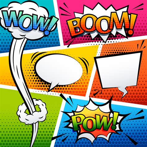 This amazing sound effects pack features these pops and bubbles that will do wonders for your exciting projects and visuals! comic sound effect speech bubble pop art cartoon style ...
