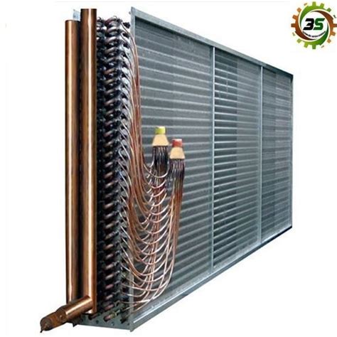 Evaporator Dx Cooling Coil For Air Handling Unit Tube Material