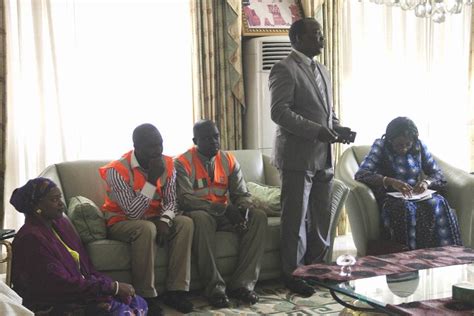 Ibrahim Babangida Receives Nema Officials In His Residence Photos