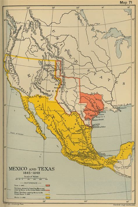 Texas Map In 1845