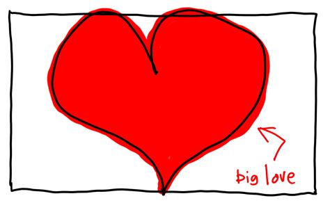 Big Red Heart Clipart Free Download On Clipartmag