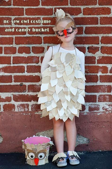 My Owl Barn No Sew Owl Costume Flats And More Owl Costume Flower