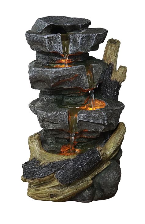 Buy Tabletop Water Fountain Rock Falls Fountains Indoor Waterfall