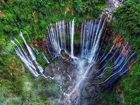 🔥 Tumpak Sewu Means A Thousand Waterfall In Javanese And Its The