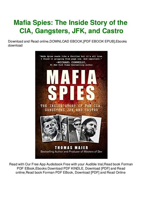 Textbook Mafia Spies The Inside Story Of The Cia Gangsters Jfk And