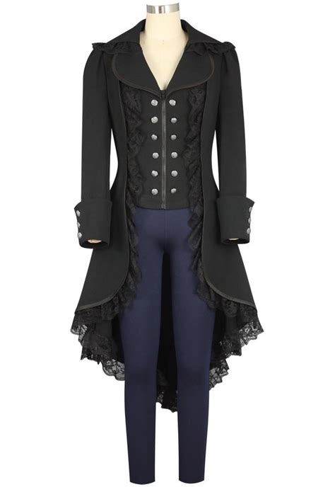 Retro Steampunk Tuxedo Cloting Women Adult Gothic Victorian Costume