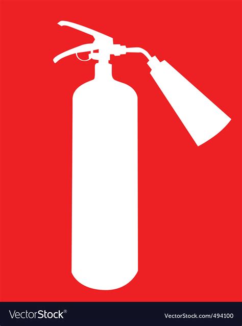 Fire Extinguisher Royalty Free Vector Image Vectorstock