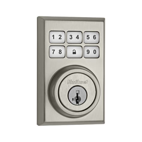 Kwikset 909 Contemporary Smartcode Electronic Deadbolt Direct Door
