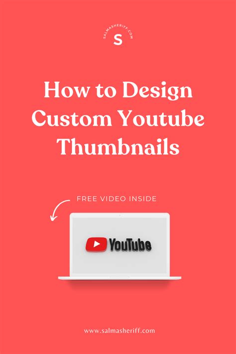 How To Design Custom Youtube Thumbnails Youtube Thumbnail With