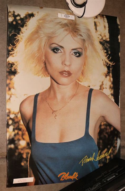 Deborah Harry Blondie Poster 1979 Giant Wall Poster New Wave Etsy In